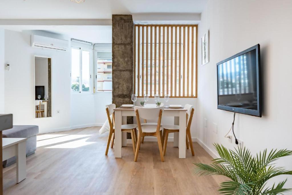 Ferienwohnung Super Loft Plazamar Torre Del Mar 2 Huesped Playa Exterior foto